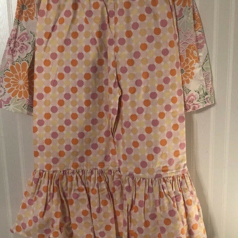 Nain And Joe By Hannah Kate Girls Orange Pink Gray - Picture 3 of 4